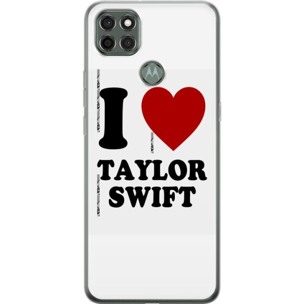 Motorola Moto G9 Power Gennemsigtig cover Taylor Swift