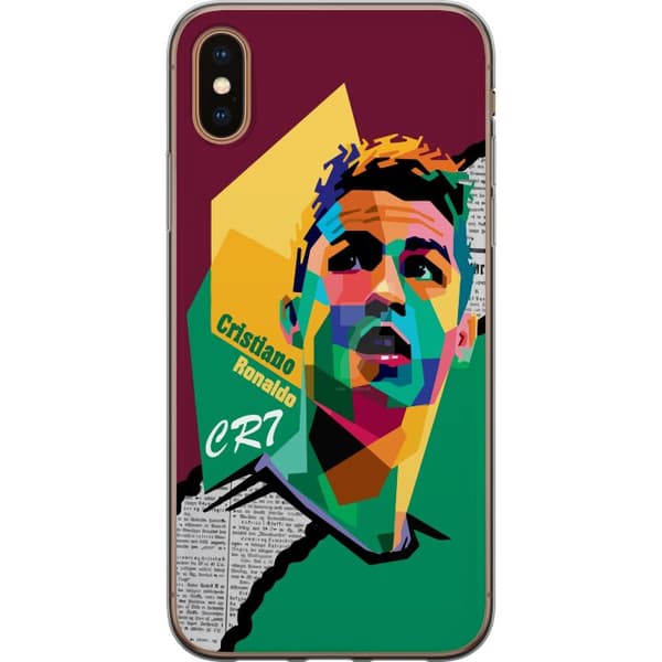 Kompatibelt Mobilskal till Apple iPhone XS Ronaldo