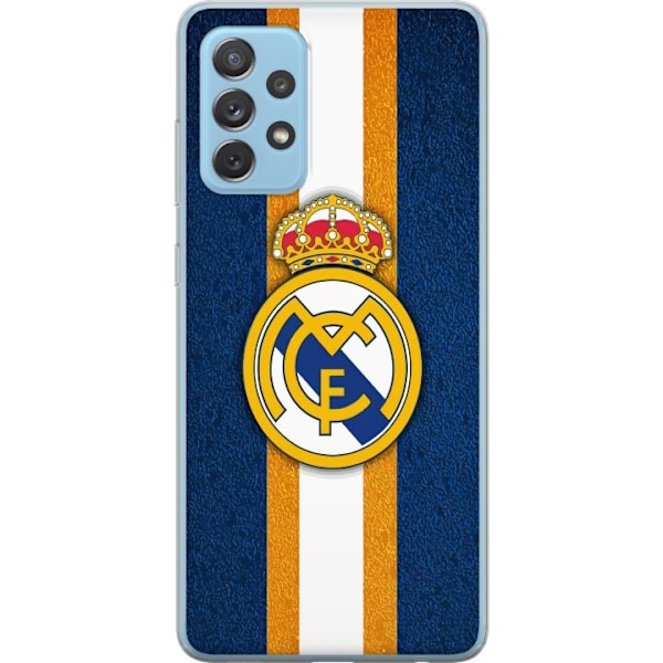 Samsung Galaxy A72 5G Läpinäkyvä kuori Real Madrid CF