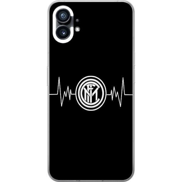 Nothing Phone (1) Gennemsigtig cover Inter Milan