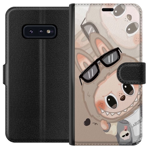 Samsung Galaxy S10e Lommeboketui Labubu Rainbow Chaos