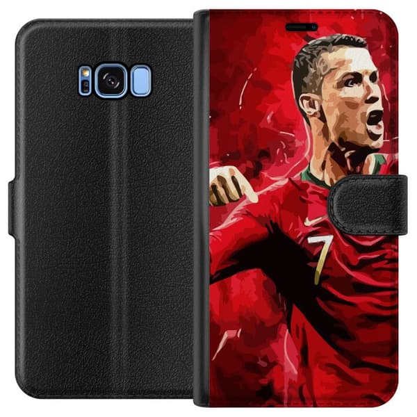 Kompatibelt Lommeboketui til Samsung Galaxy S8 Ronaldo