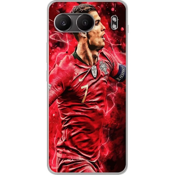 OnePlus Nord 4 Gjennomsiktig deksel Cristiano Ronaldo