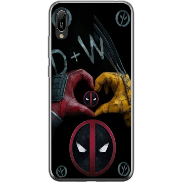 Huawei Y6 Pro (2019) Genomskinligt Skal Deadpool & Wolverine K