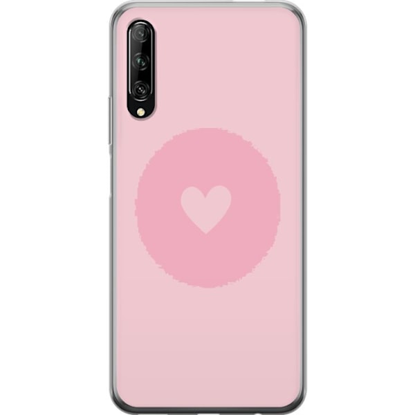 Huawei P smart Pro 2019 Gennemsigtig cover Hjertet i cirklen