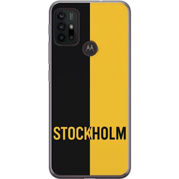 Motorola Moto G30 Gjennomsiktig deksel Stockholm – fotball