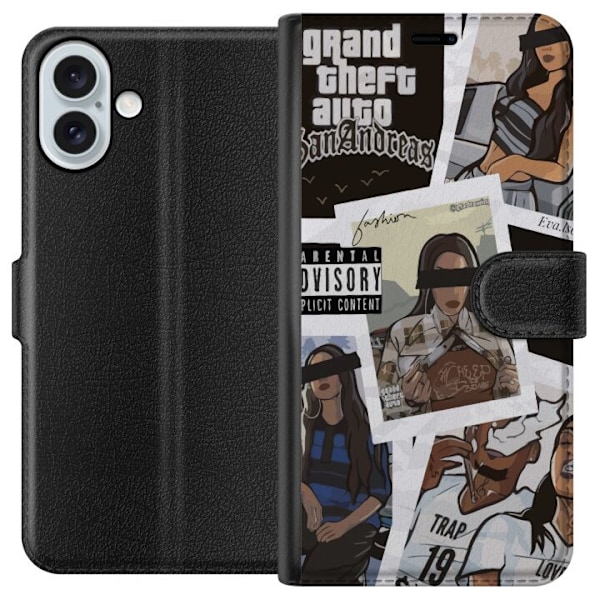 Apple iPhone 16 Plus Lommeboketui GTA