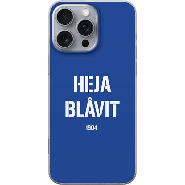 Apple iPhone 16 Pro Max Läpinäkyvä kuori IFK Göteborg