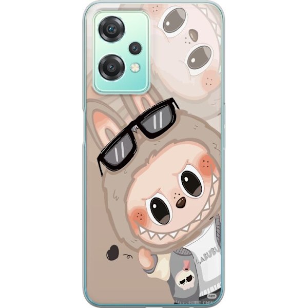 OnePlus Nord CE 2 Lite 5G Läpinäkyvä kuori Labubu Rainbow Chaos