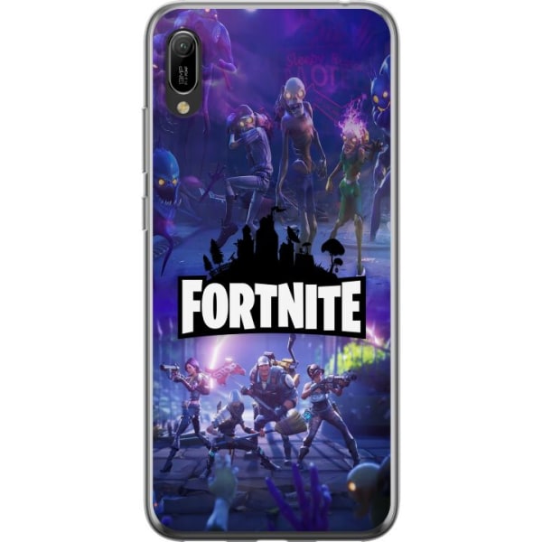 Huawei Y6 Pro (2019) Gennemsigtig cover Fortnite