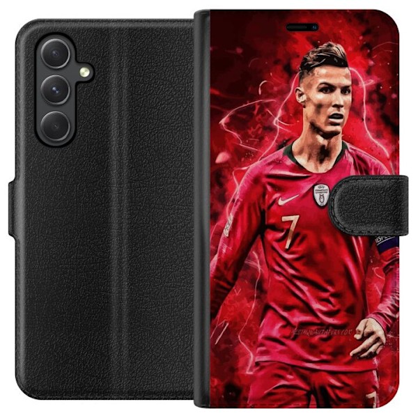 Samsung Galaxy A25 Tegnebogsetui Ronaldo Færdigheder - CR7 De