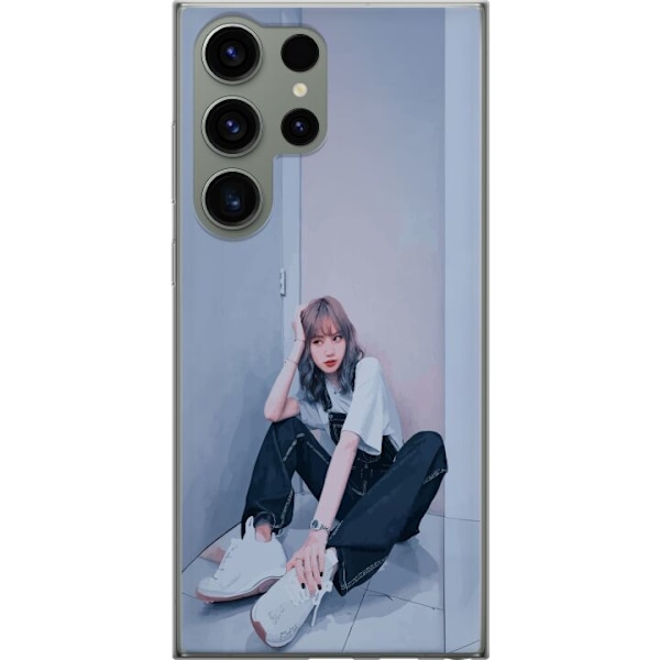 Samsung Galaxy S23 Ultra Läpinäkyvä kuori Lisa from Blackpink – K-pop Style Icon