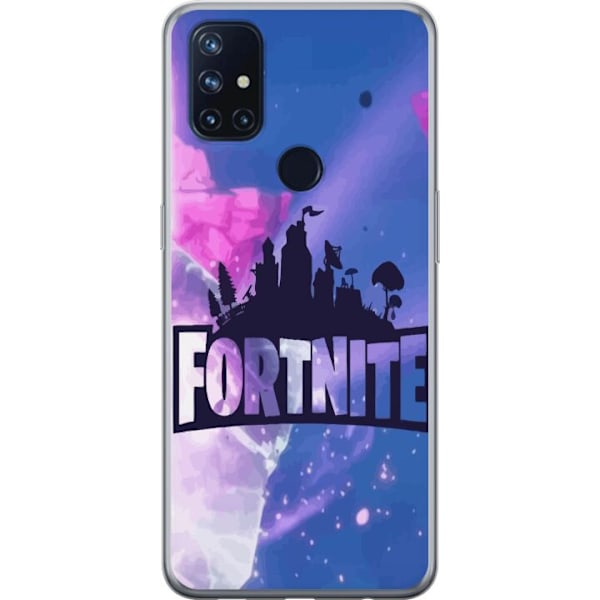 OnePlus Nord N10 5G Läpinäkyvä kuori Fortnite