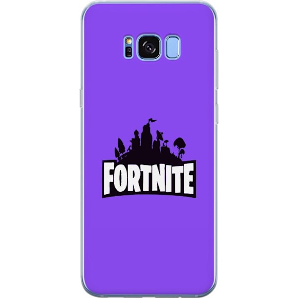 Samsung Galaxy S8 Läpinäkyvä kuori Fortnite