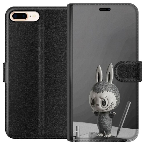 Apple iPhone 7 Plus Plånboksfodral Pop Mart MEGA LABUBU LABUB