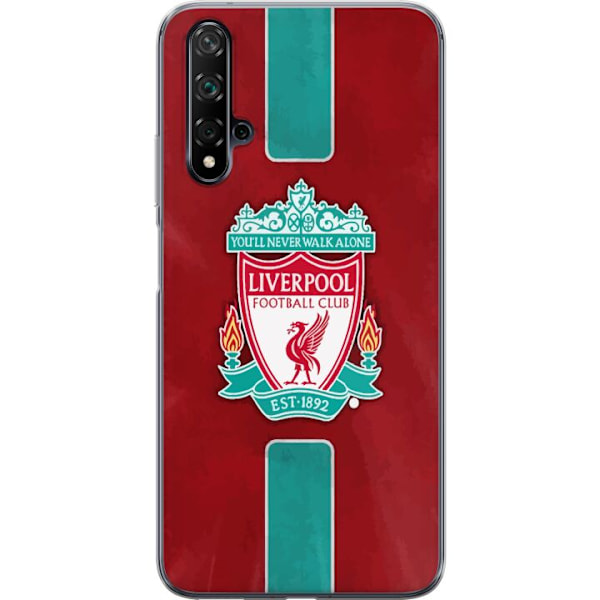 Huawei nova 5T Läpinäkyvä kuori Liverpool FC - Klassinen ja