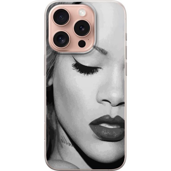 Apple iPhone 16 Pro Genomskinligt Skal Rihanna – Aesthetic E