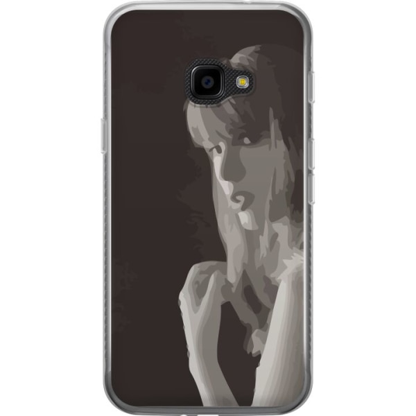 Samsung Galaxy Xcover 4 Läpinäkyvä kuori Taylor Swift