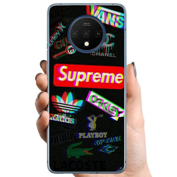OnePlus 7T TPU Mobilskal 3D