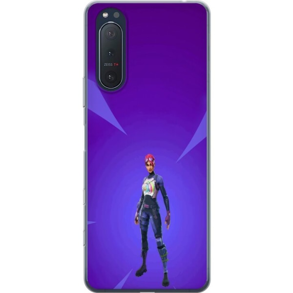 Sony Xperia 5 II Gennemsigtig cover Fortnite - Brite Bomber