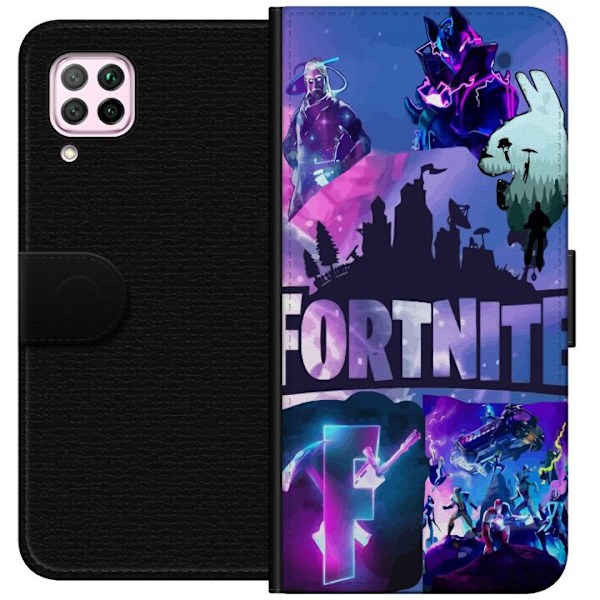 Huawei P40 lite Tegnebogsetui Fortnite