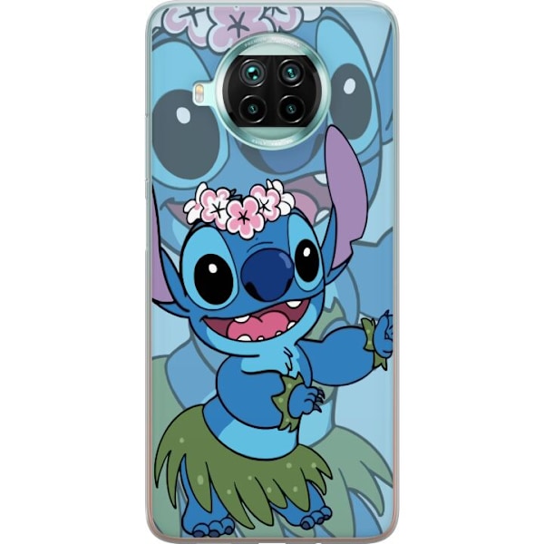 Xiaomi Mi 10T Lite 5G Läpinäkyvä kuori Stitch tähtien alla