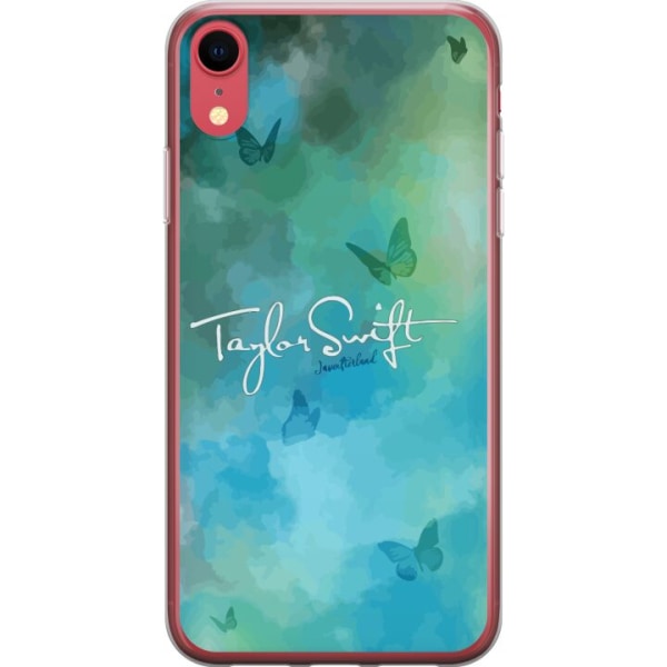 Apple iPhone XR Läpinäkyvä kuori Taylor Swift