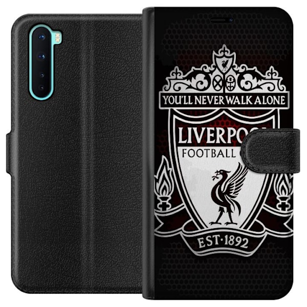 OnePlus Nord Plånboksfodral Liverpool L.F.C.
