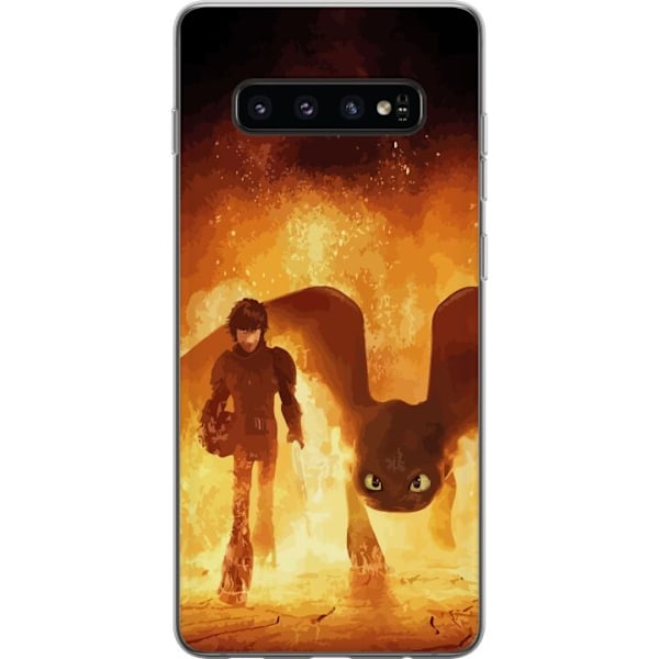 Samsung Galaxy S10 Genomskinligt Skal Draktränaren