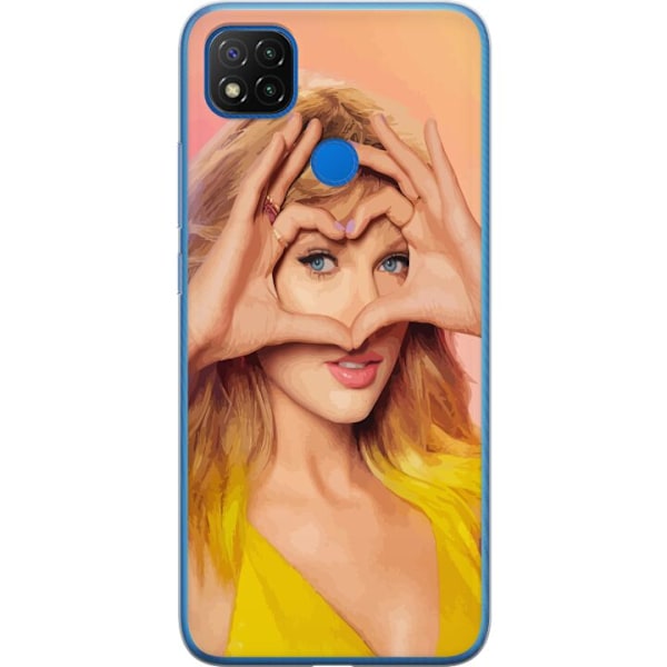 Xiaomi Redmi 9C Gennemsigtig cover Taylor Swift