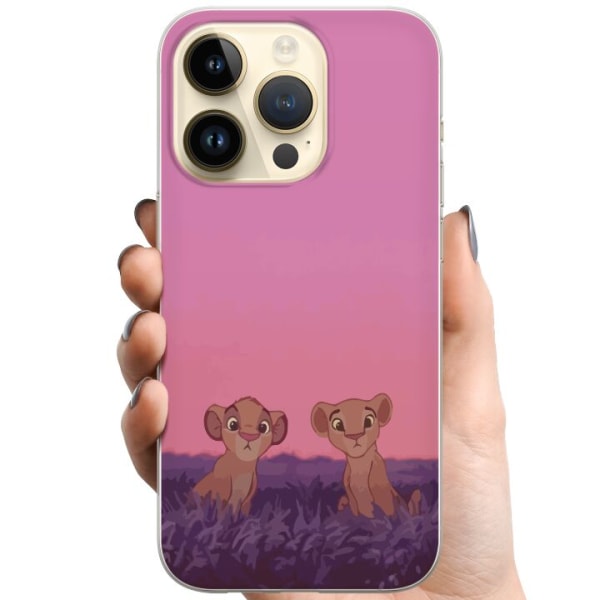 Apple iPhone 15 Pro TPU Mobilskal Pink