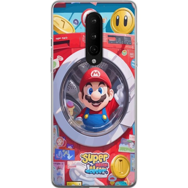 OnePlus 8 Gjennomsiktig deksel Mario