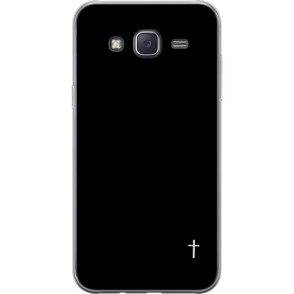 Samsung Galaxy J5 Gennemsigtig cover Kors