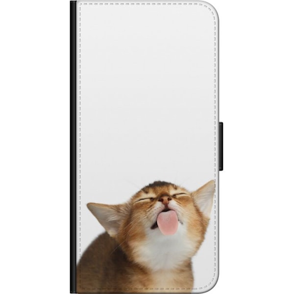 Sony Xperia 10 Tegnebogsetui Katten holder dig ren