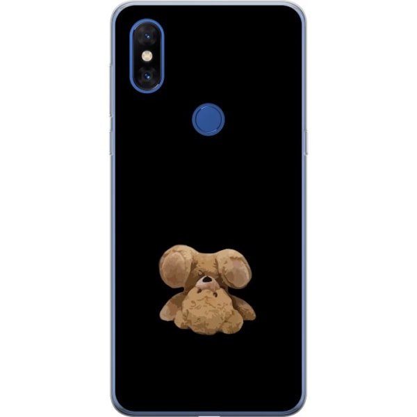 Xiaomi Mi Mix 3 Gennemsigtig cover Op og ned bjørn