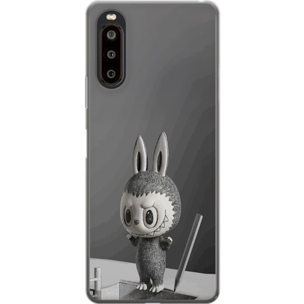 Sony Xperia 10 II Läpinäkyvä kuori Pop Mart MEGA LABUBU LAB