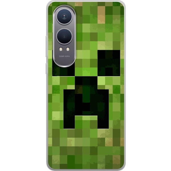 OnePlus Nord CE4 Lite Läpinäkyvä kuori Minecraft