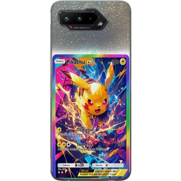 Kompatibelt Mobildeksel til Asus ROG Phone 5 Pikachu gul