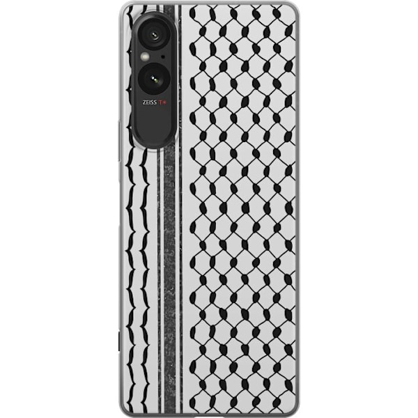 Sony Xperia 5 V Läpinäkyvä kuori Palestiinalainen kuvio - p