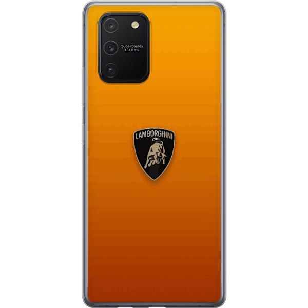 Samsung Galaxy S10 Lite Läpinäkyvä kuori Lamborghini