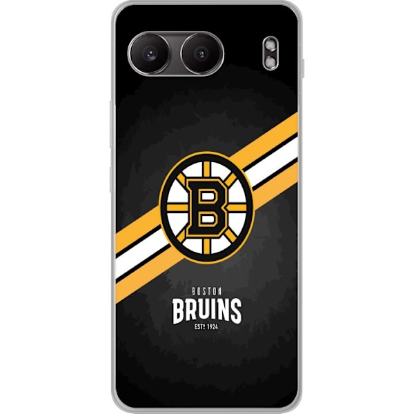 OnePlus Nord 4 Genomskinligt Skal Boston Bruins (NHL)