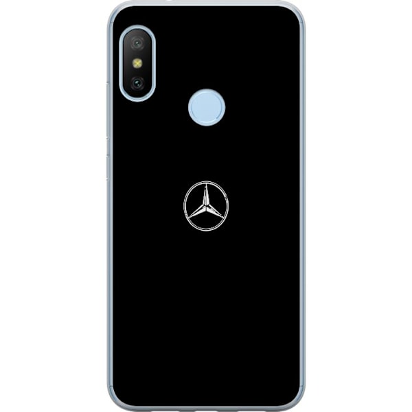 Xiaomi Mi A2 Lite Genomskinligt Skal Mercedes-Benz