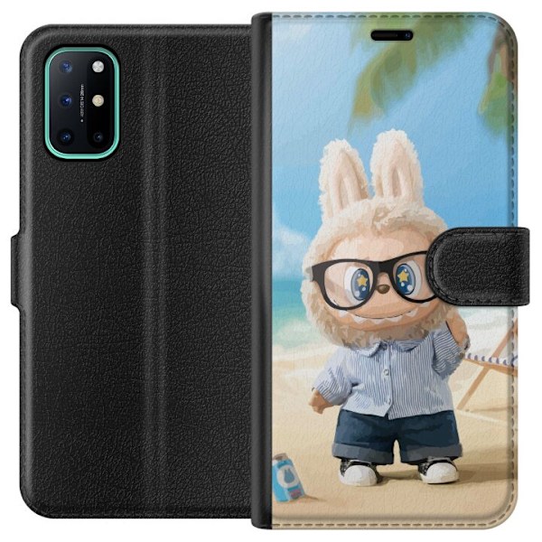 OnePlus 8T Plånboksfodral Labubu Dark Dreams – Mörk mystis