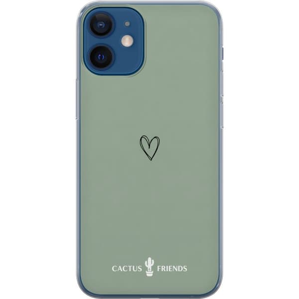 Kompatibelt Mobildeksel til Apple iPhone 12 mini Kaktus og venner – SageLove