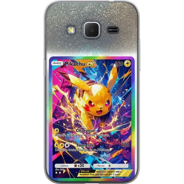 Kompatibelt Mobildeksel til Samsung Galaxy Core Prime Pikachu gul