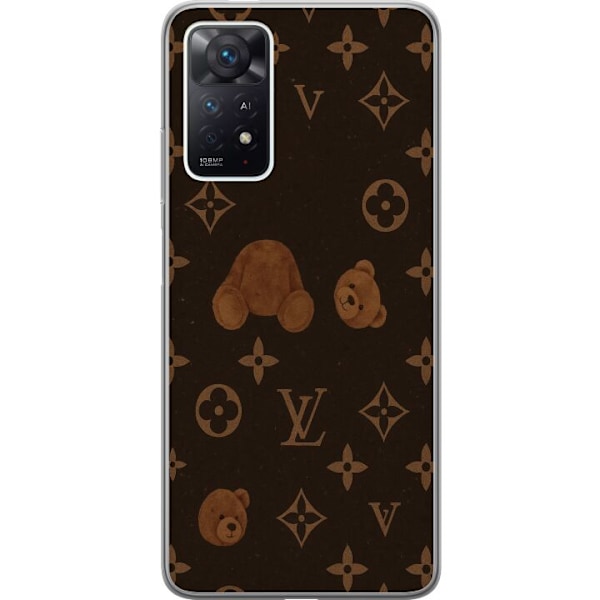 Xiaomi Redmi Note 11 Pro Läpinäkyvä kuori Plush Luxe