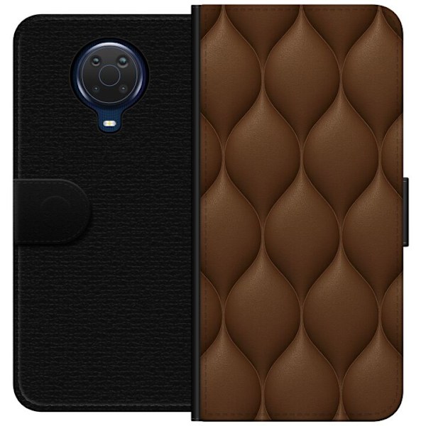 Nokia G20 Plånboksfodral Cocoa Scales
