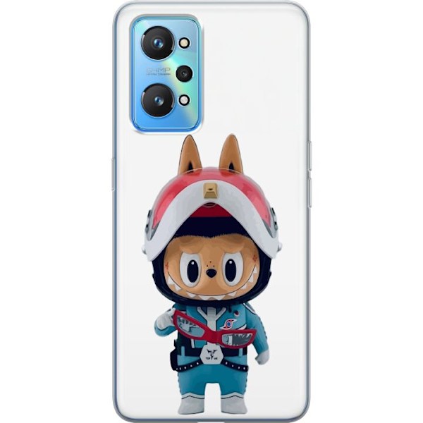 Realme GT Neo2 Läpinäkyvä kuori How2work Labubu hirviöt x