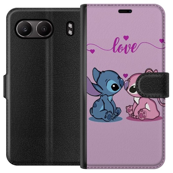 OnePlus Nord 4 Tegnebogsetui Lilo & Stitch – Angel Edition