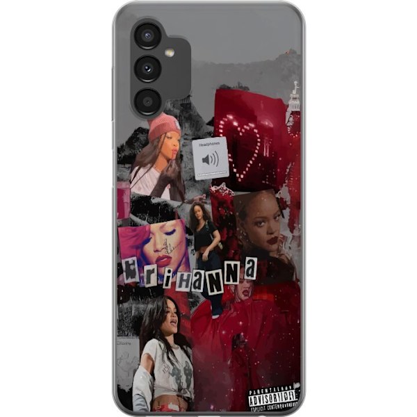 Samsung Galaxy A04s Läpinäkyvä kuori Rihanna – Iconic Fashion Moments